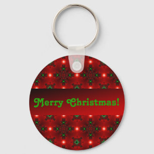 Porte-clés Artdeco de Noël en style rétro