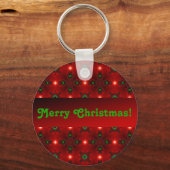 Porte-clés Artdeco de Noël en style rétro (Recto)