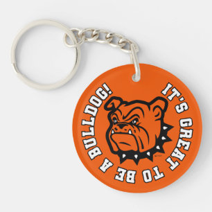 Porte-clés Artesia Bulldogs "C'est génial d'être un Bulldog"