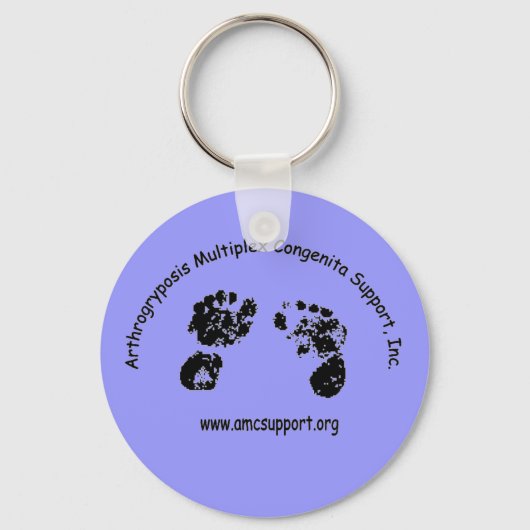 Porte-clés Arthrogryposis AMCSI Porte - clé bleu (Recto)