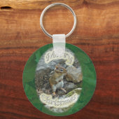 Porte-clés Articles de Noël Chipmunk (Recto)