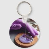 Porte-clés Artisan d'art en résine (Verso)