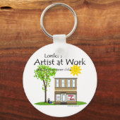 Porte-clés Artiste au Porte - clé du travail (Recto)