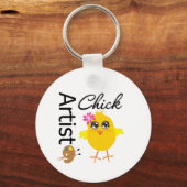 Porte-clés Artiste Chick (Recto)