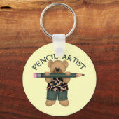 Porte-clés Artiste crayon (Recto)
