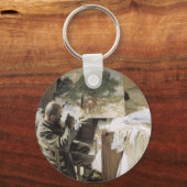 Porte-clés Artiste dans son studio par John Singer Sargent (Recto)