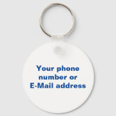 Porte-clés Artiste de maquillage (Verso)