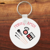 Porte-clés Artiste de maquillage (Recto)