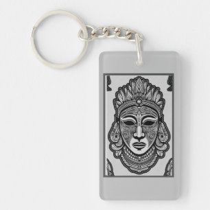 Porte-clés "Artiste de masques du patrimoine"