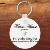 Porte-clés Artiste de tatouage (par choix) (Recto)