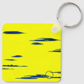 Porte-clés artistique "Voile" (Dos)