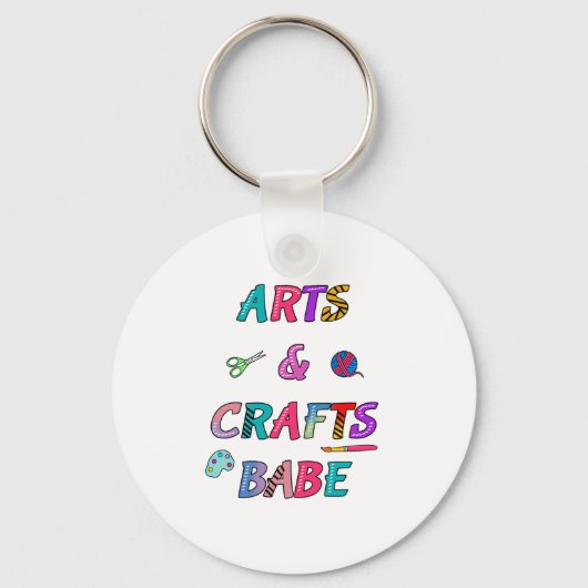 Porte-clés Arts et artisanat Babe (Recto)