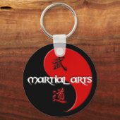 Porte-clés Arts martiaux Yin Yang Porte - clé (Recto)