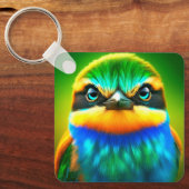 Porte-clés Artsy Bird (Recto)