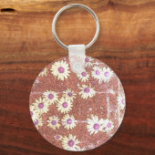 Porte-clés Artsy Daisies (Recto)