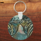 Porte-clés artwork cyclable vintage (Recto)