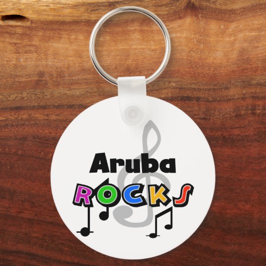 Porte-clés Aruba Rocks (Recto)