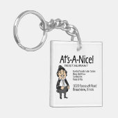 Porte-clés A's-A-Nice ! Restaurant, Broadview, IL (Devant gauche)