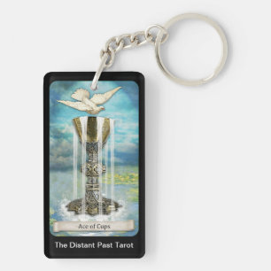 Porte-clés As de Coupes du jeu de tarot The Distant Past