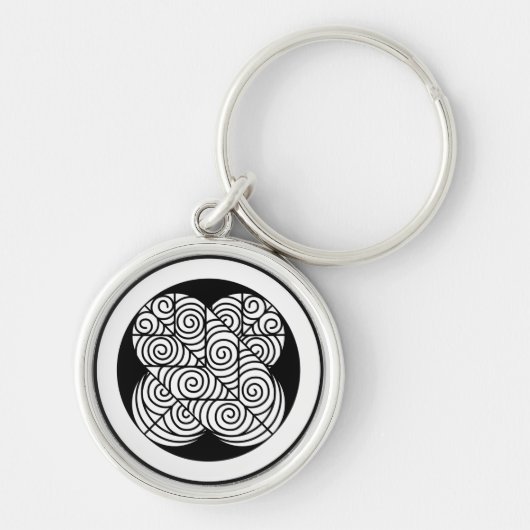 Porte-clés Asano Hawk plumes (Devant)