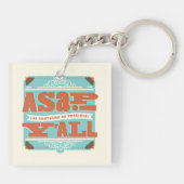 Porte-clés ASAP | Aussi Au Sud Que Possible Y'ALL (Dos)