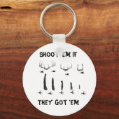 Porte-clés asd, Tirez sur Em S'ils ont Em (Recto)