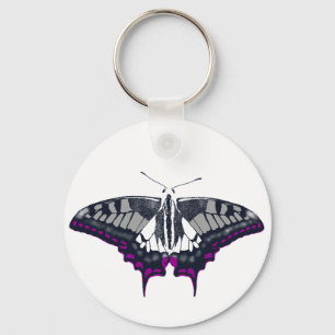 Porte-clés Asexual Flag Swallowtail