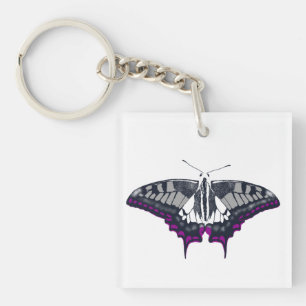Porte-clés Asexual Flag Swallowtail