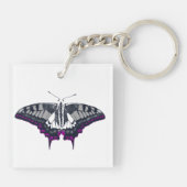 Porte-clés Asexual Flag Swallowtail (Dos)