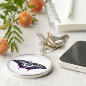 Porte-clés Asexual Flag Swallowtail (Côté)