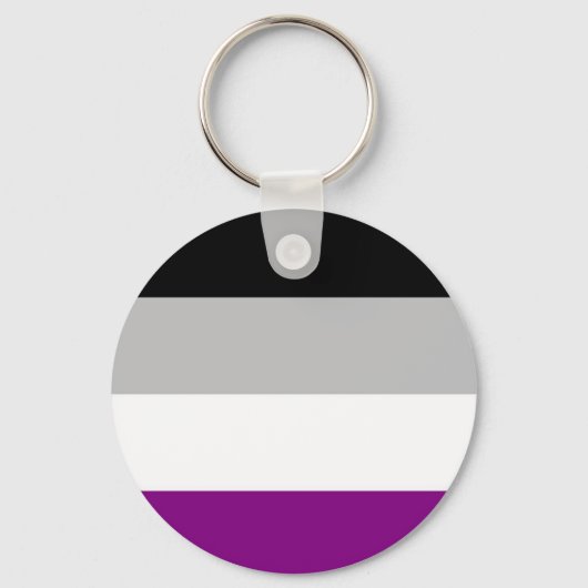 Porte-clés Asexual Pride Flag (Recto)