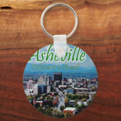 Porte-clés Asheville...Différent est bon ! (Recto)