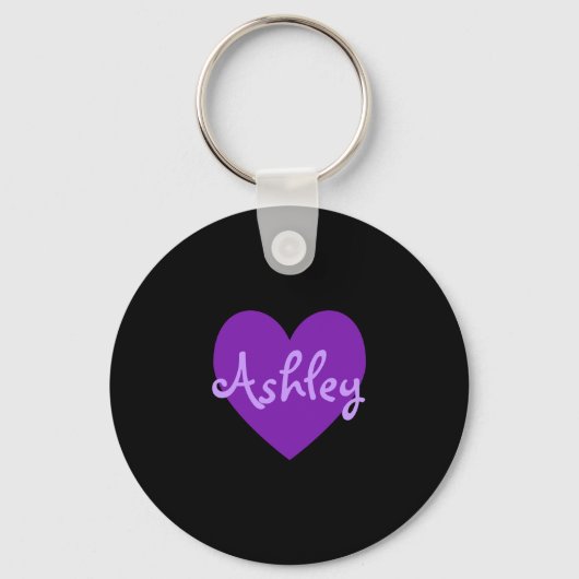 Porte-clés Ashley en violet (Recto)