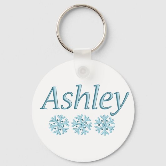 Porte-clés Ashley Snowflake (Recto)