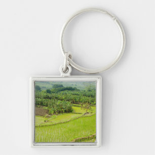 Porte-clés Asie, Chine, province du Yunnan, Honghe. Banane