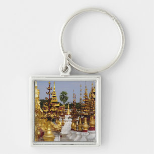 Porte-clés Asie, Myanmar (Birmanie), Bagan (Pagan). Le Shwe 5