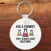 Porte-clés Ask A Chemist (Recto)
