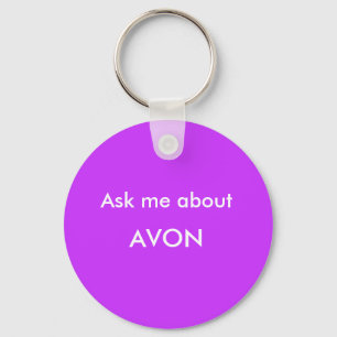 Porte-clés Ask me about, AVON