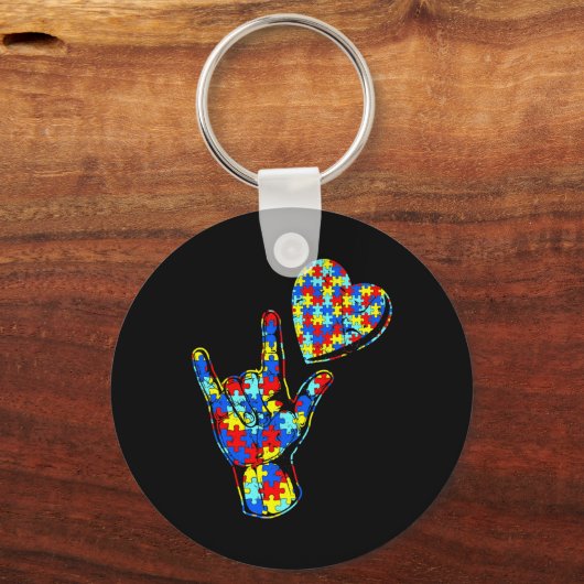 PORTE-CLÉS ASL (Verso)