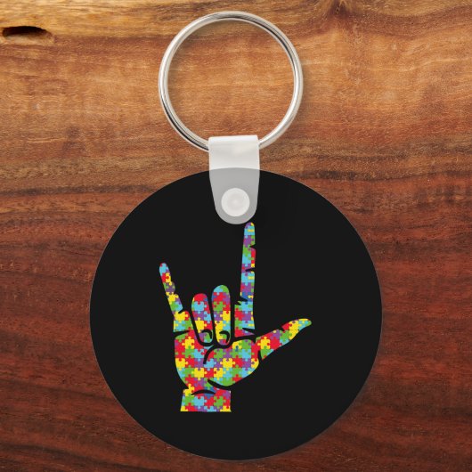 PORTE-CLÉS ASL (Recto)