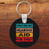 Porte-clés ASL Fun Sourd Fierté Signet de sensibilisation Lan (Verso)