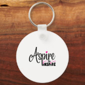 Porte-clés Asre To Insre Sitive Motivational Gift Tee  (Recto)