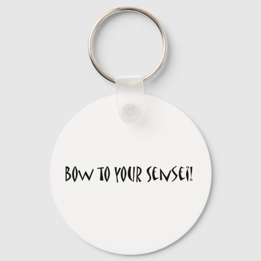 Porte-clés Assieds-toi à ton sens (Recto)