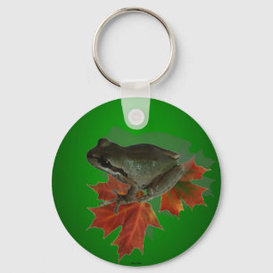 Porte-clés Assis Sur Porte - clé Feuille