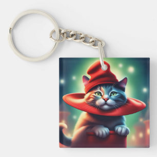 Porte-clés assistant cat