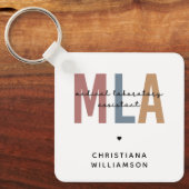 Porte-clés Assistant de laboratoire Médicale MLA personnalisé (Recto)