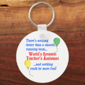 Porte-clés Assistant du plus grand enseignant (Recto)