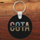 Porte-clés Assistant en ergothérapie certifié COTA (Recto)