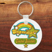 Porte-clés Assistant enseignant superstar (Recto)