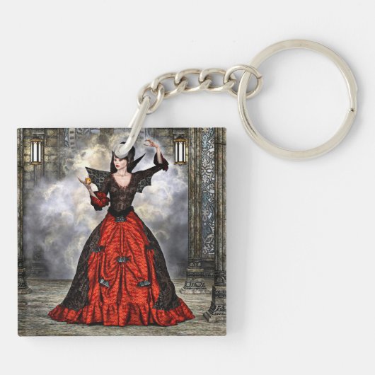 Porte-clés Assistant Femme (Dos)